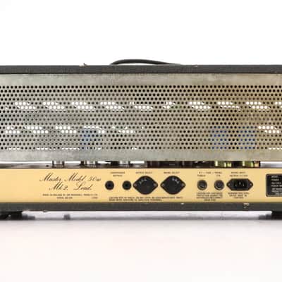 1982 Marshall JCM 800 2204 Master 50W Mk2 Bogner 1992 Prototype Mod #46468 image 9