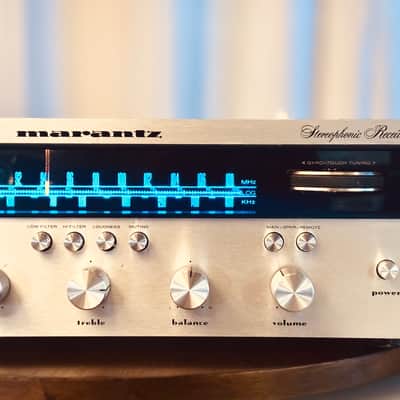 🎶✨ Marantz Model 2220 Vintage Stereo Receiver w/ Wood Case — Serviced/Cleaned, LED Dial, FM Stereo Working, Excellent Sound image 7
