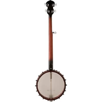 Oscar Schmidt OB3 Bluegrass Remo Head Top Wood Nato Neck Open-Back 5-String Banjo image 2