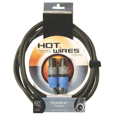 On Stage Hot Wires Speakon Speaker Cable with Neutrik Connectors (50-Feet) image 2