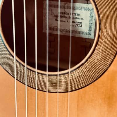 Domingo Esteso Flamenco Guitar 1932 RARE Short Scale Hermanos Conde Dynasty image 4