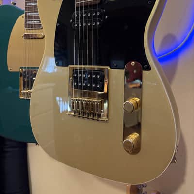 Squier John 5 Signature J5 Telecaster with Rosewood Fretboard 2014 - 2018 - Frost Gold image 8