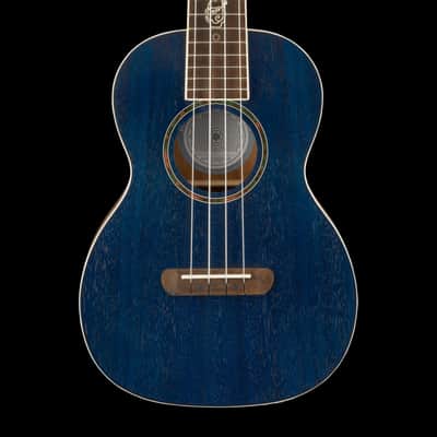 Fender Dhani Harrison Ukulele Sapphire Blue with Gig Bag image 1