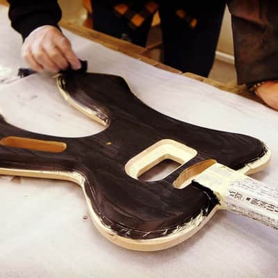 2016 ESP GCA Custom Order "The R" Rock 'n' roll - Winner of Grand Prize Guitar Design - Black image 21