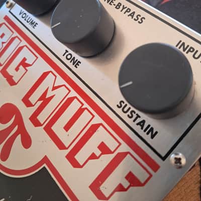 Electro Harmonix Big Muff Pi V5 Tone Bypass 1978–1980 Fuzz Distortion image 3