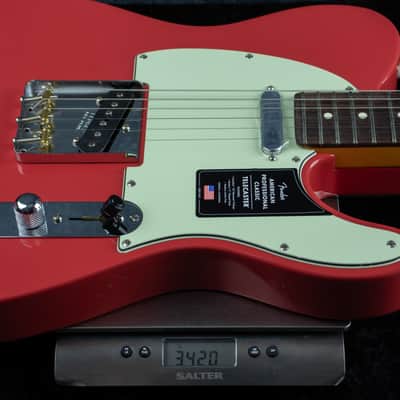 Fender American Pro Classic Tele Rosewood Faded Dakota Red US25064437 image 4