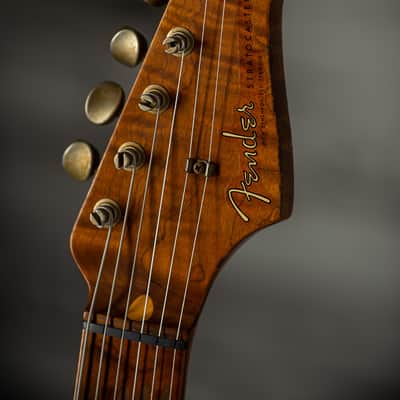 Fender Custom Shop 1957 Heavy Relic HSS Stratocaster - Graffiti Yellow/Black image 4