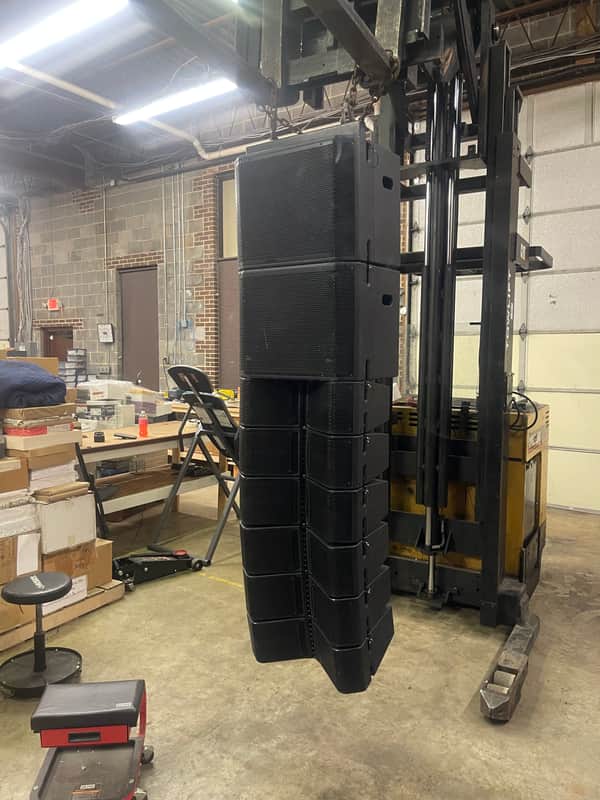Awesome Powersoft K2 and Turbosound Flashline Mini Line Array system image 1