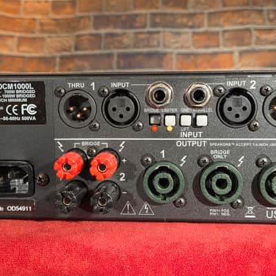 Carvin DCM1000L 2-Channel 1000-Watt Power Amplifier #2 image 9