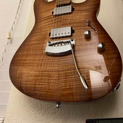 Ernie Ball Music Man Sabre with Maple Fretboard 2020 - 2024 - Honey Suckle image 7