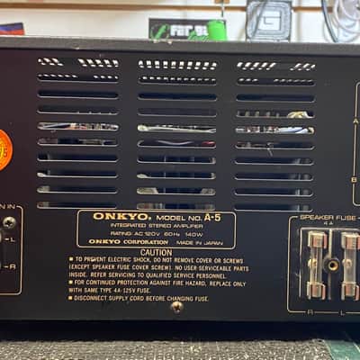 Onkyo A-5 Integrated Stereo Amplifier image 2