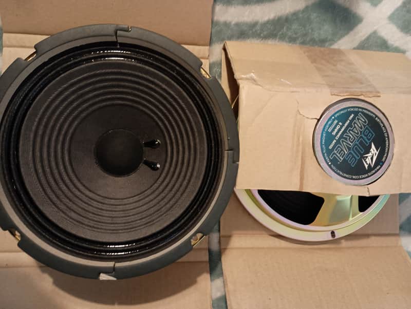 Peavey (2)- 8" Blue Marvel Guitar Speakers, 8 Ohms image 1