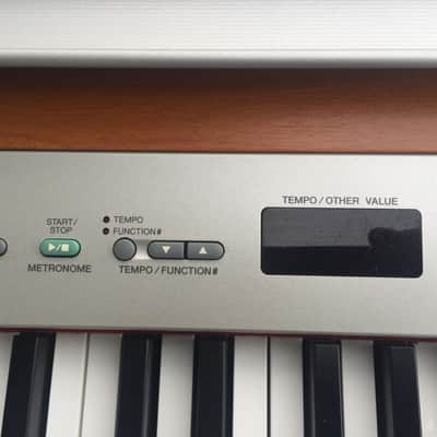 Yamaha P-120 Digital Professional stage piano with sheet music stand, X-brace stand, sustain, ac image 12