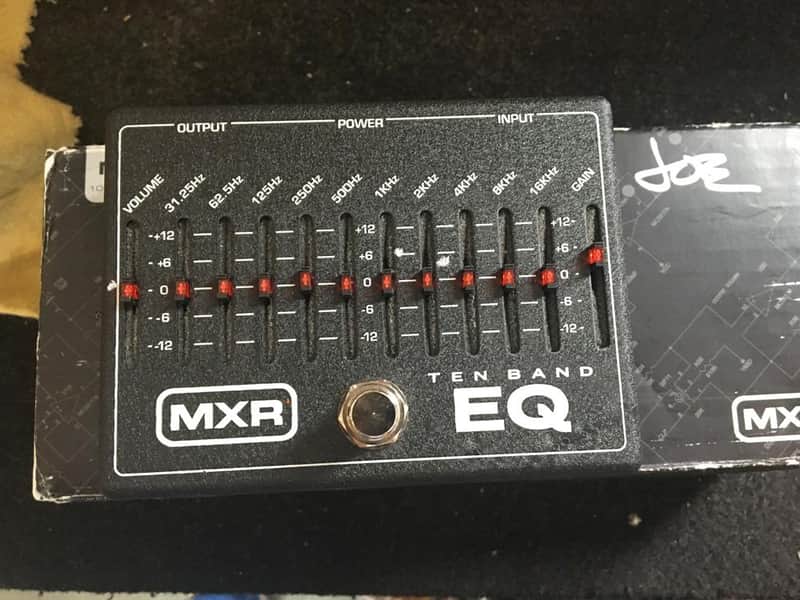 MXR M-108 10 Band EQ Pedal (Pre-Owned) (Joe Satriani Private Collection) image 1