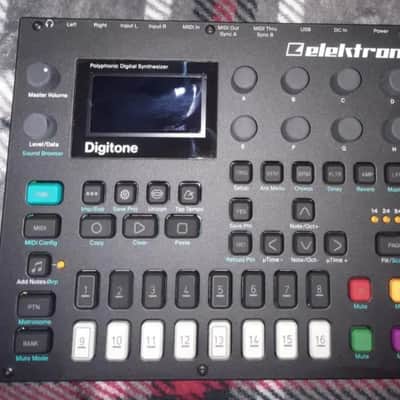 Elektron Digitone 8-Voice Digital Synthesizer 2017 - 2024 - Black image 4
