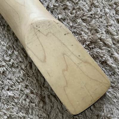 Paddle Headstock Guitar Maple Wood Neck, Rosewood Fingerboard image 4