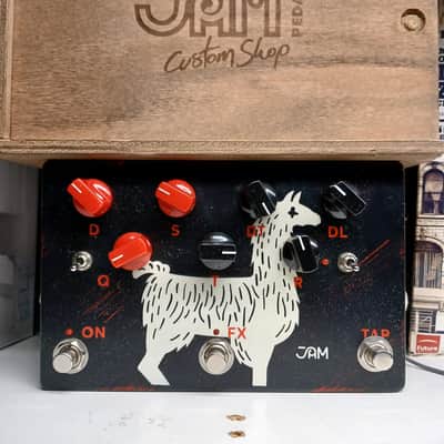 JAM Pedals Delay Llama Supreme 2010s - Hand Painted image 3
