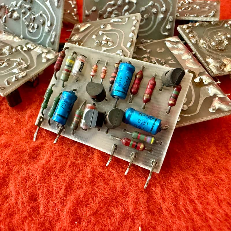 Calrec Discrete amplifier module type A-4 c 1970 - J series original vintage analog UK England BBC image 1
