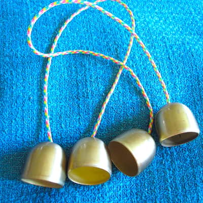 Finger Cymbals,  Chinese Bells, Cup Cymbals, 2 PAIR image 2