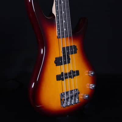 Ibanez GSRM20 Mikro 4-String Bass, Brown Sunburst image 4