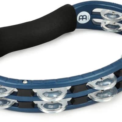 Meinl Percussion Traditional ABS Handheld Tambourine - Blue image 2