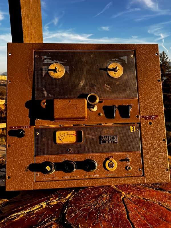 1960's Ampex 601 Analog Tape Machine/Tube Preamp image 1