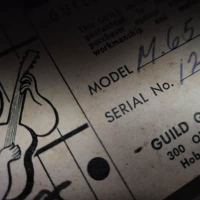 Beautiful 1960 Guild M 65 3/4 Freshman image 8