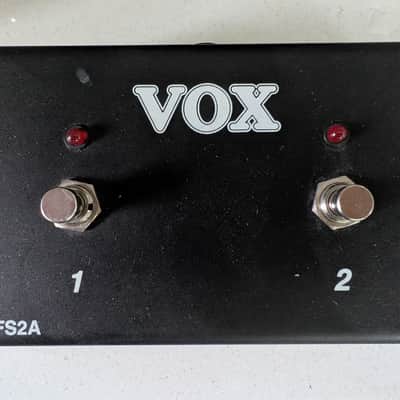 Vox VFS2-A 2-Button Footswitch 2010s - Black image 1