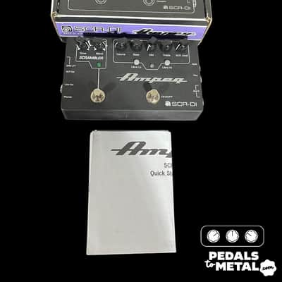 Ampeg SCR‑DI Bass DI Preamp with Scrambler Overdrive Pedal | Reverb