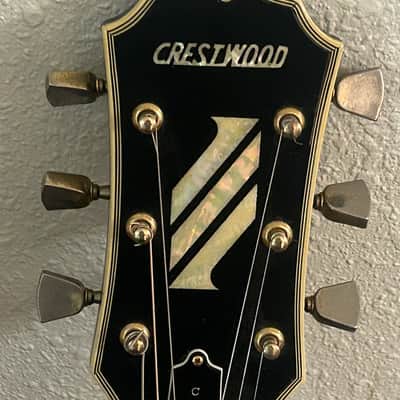 Crestwood Japan Les Paul custom lawsuit 1970s electric guitar fantastic shape image 2