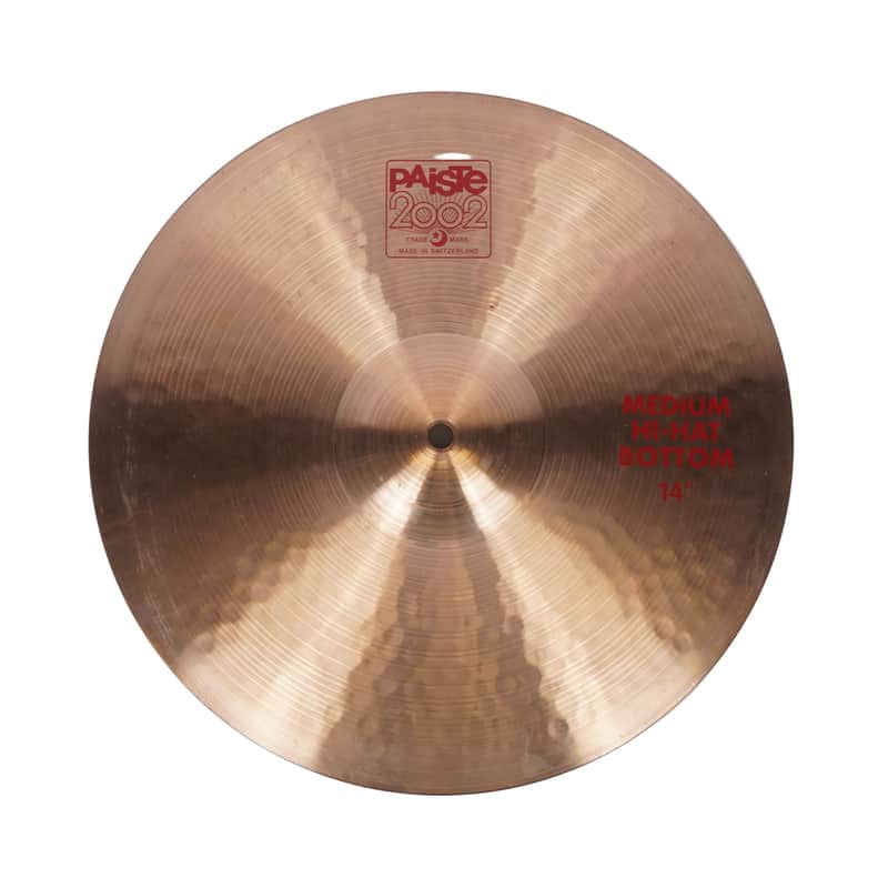 PAISTE | 2002 | Bottom |  Hi Hats 14"-14" image 1