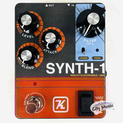 Keeley Synth 1 Reverse Attack Fuzz Wave Generator | Reverb