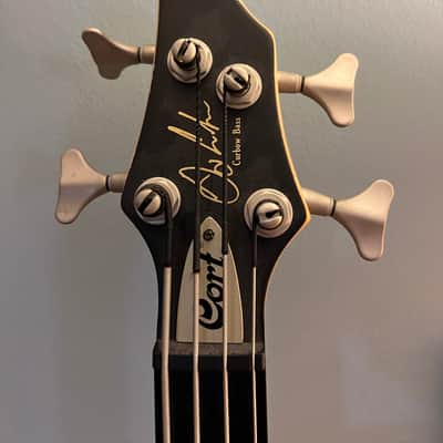 Cort Blue CURBOW 4-String Bass 2010s Korea image 3
