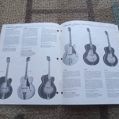 Vintage 1962 Gibson Full-Line Catalog! Rare, Original Case Candy, Paperwork! image 21