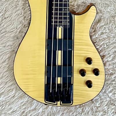Schecter Model C-4 GT 4-String Electric Bass Guitar w/EMGs, Satin Natural image 1