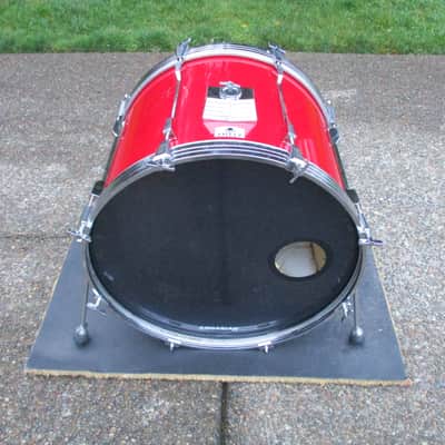 Tama Vintage Rockstar 22 X 16 Bass Drum, Lipstick Red, Made in Japan ! image 1