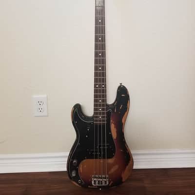 2007 Left hand Fender American Standard Precision bass image 3