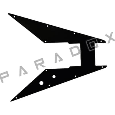 Custom Pickguard For 2017 - Present Epiphone Limited Edition Richie Faulkner Flying V Outfit - Black/White/Black .090"