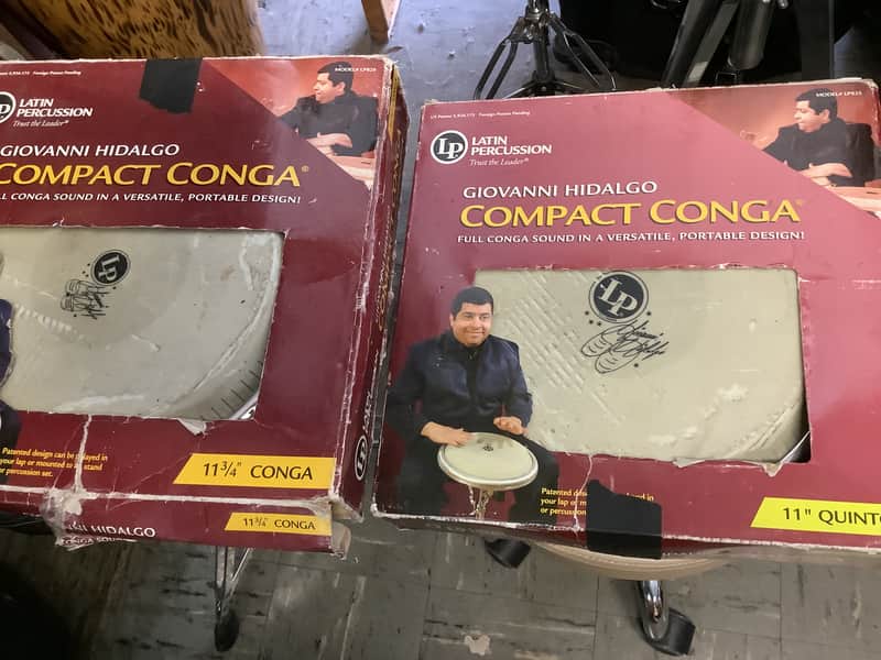 Latin Percussion Giovanni Hidalgo Compact Congas image 1