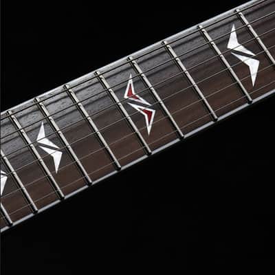 Solid Body Electric Guitar, Double Cut guitar, Rounded End Frets, Bone nut, Rosewood Fingerboard, Mahogany Body image 3