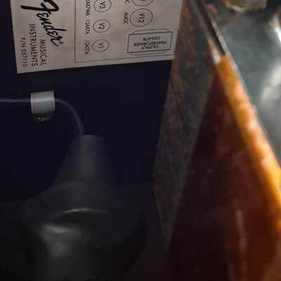 Fender Twin Amp Black Face 1993 - Black image 16
