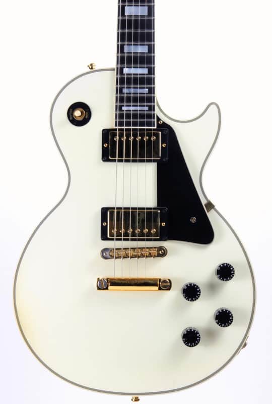 Gibson Custom Shop Les Paul Custom Alpine White image 1