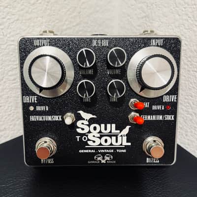 General Vintage Tone Soul To Soul Overdrive and Boost Pedal - SRV / MAYER Tone image 1