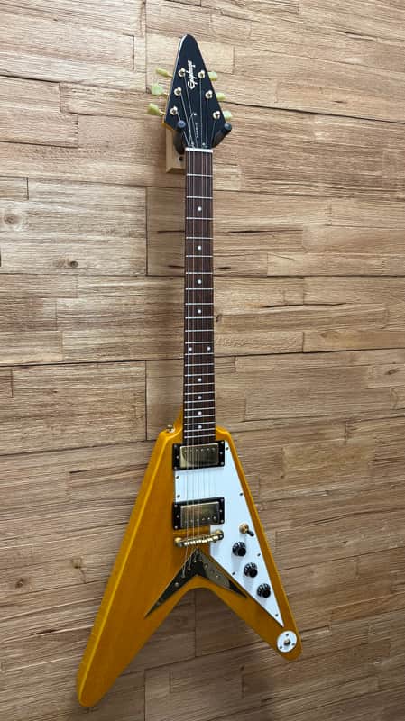 Epiphone '58 Korina Flying V | Reverb Canada