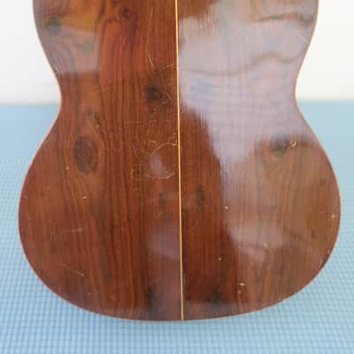 Vintage 1960s Giannini GN 65 Classical Guitar Cedar Top Guitar Brazilian Rosewood Beautiful Lush Tones image 10