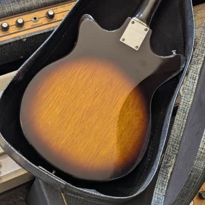 Teisco / Del Rey MJ-2 1960s - Sunburst image 9