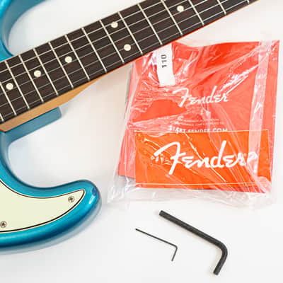 2016 Fender Stratocaster MIM Lake Placid Blue w/ Rosewood FB, OG Fender Gigbag image 19