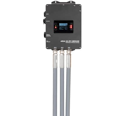 American DJ AX2152 Aria X2 IPC Bridge; wireless Bridge. Aria X2 Bridge is also compatible with ADJ WiFLY, Elation eFly, Magmatic MagFly and Acclaim Aria image 4