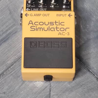 Used Boss AC-3 Acoustic Simulator Effect Pedal image 1