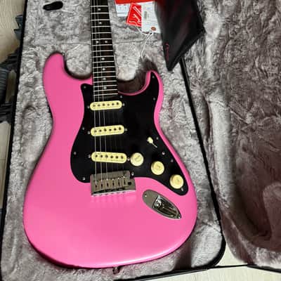Fender American Ultra Stratocaster Bubble gum limited edition last in EU image 18